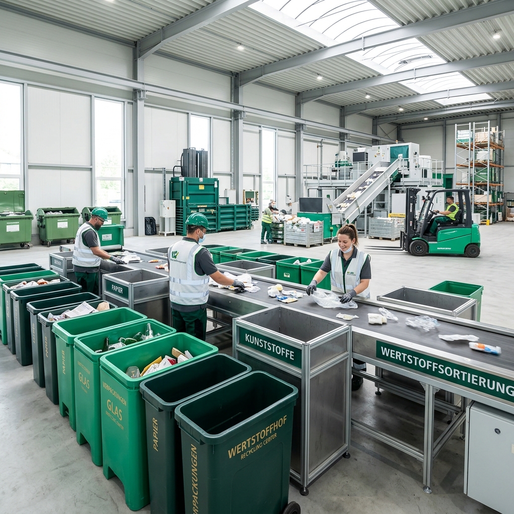 Entsorgung & Recycling Köln Müngersdorf – Zertifizierte Abfalltrennung